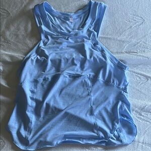 Blue Free People Tank Top